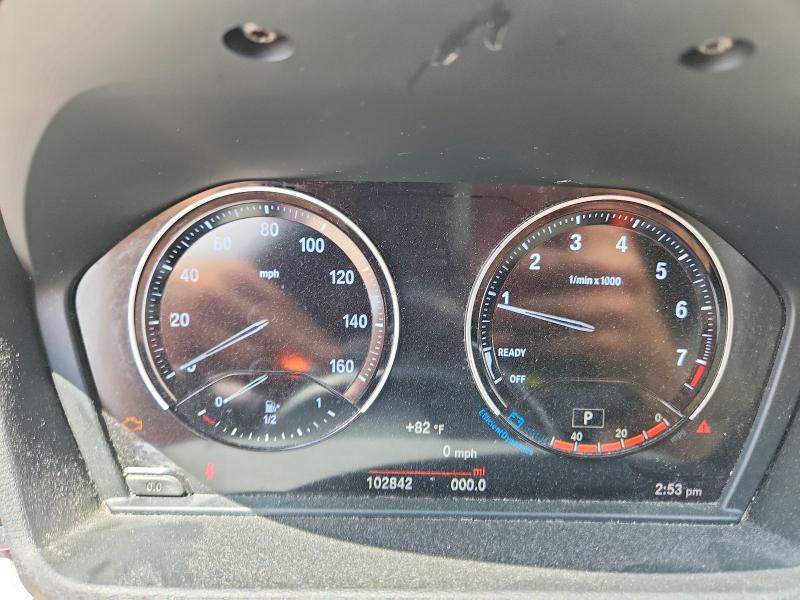 2018 BMW X1 VIN WBXHU7C37J5L09221 COPART salvage auction — FRONT END, Tx - Certificate Of Title, sold $875 on 2026-07-30 (photo 9)