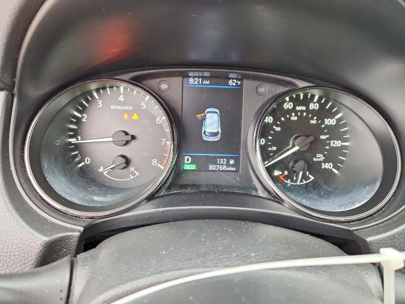 2020 Nissan Rogue VIN JN8AT2MV6LW144669 COPART salvage auction — HAIL, Ks - Cert Of Title-Salvage, sold $5,800 on 2026-07-20 (photo 9)