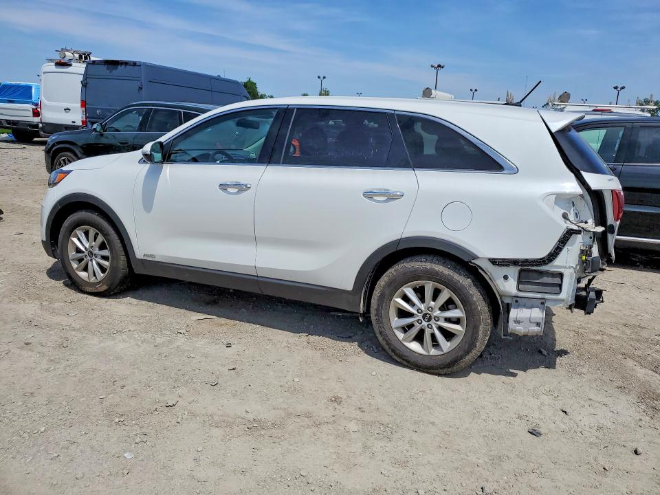 2019 Kia Sorento VIN 5XYPGDA5XKG448738 COPART salvage auction — REAR END, In - Cert Of Title-Salvage Title, sold $1,550 on 2026-07-10 (photo 2)