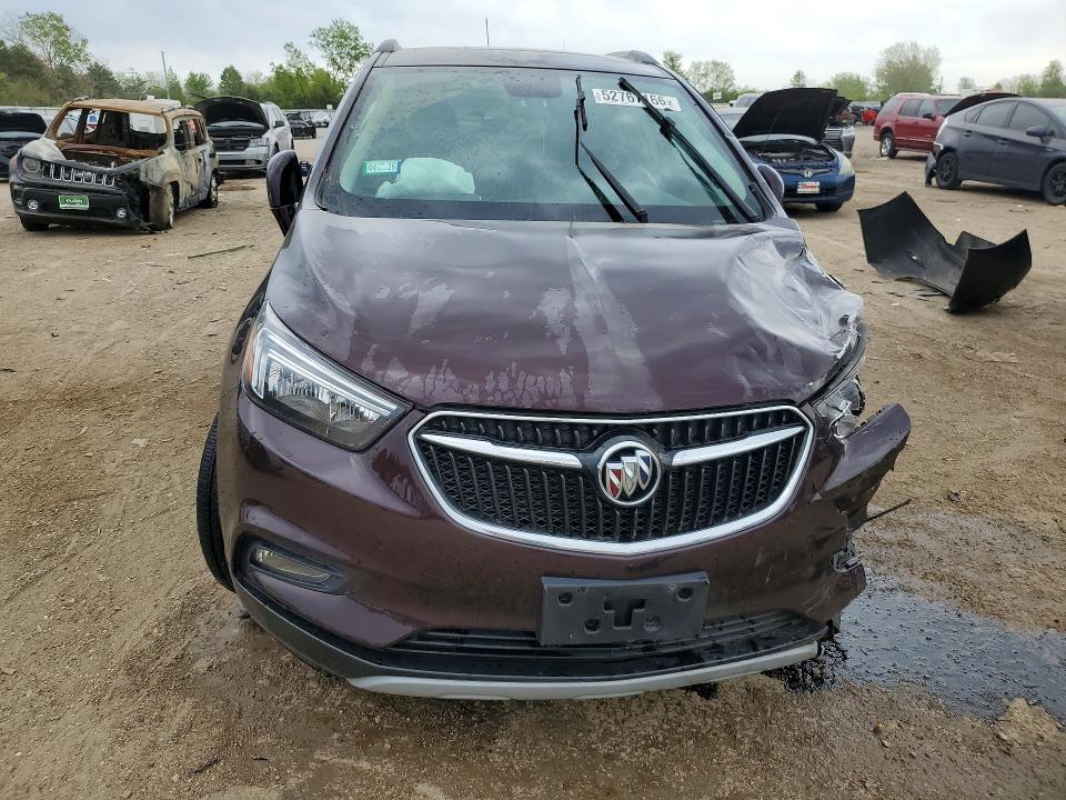 2017 Buick Encore VIN KL4CJ1SBXHB102463 COPART salvage auction — FRONT END, Il - Salvage Certificate, sold $975 on 2026-07-07 (photo 5)