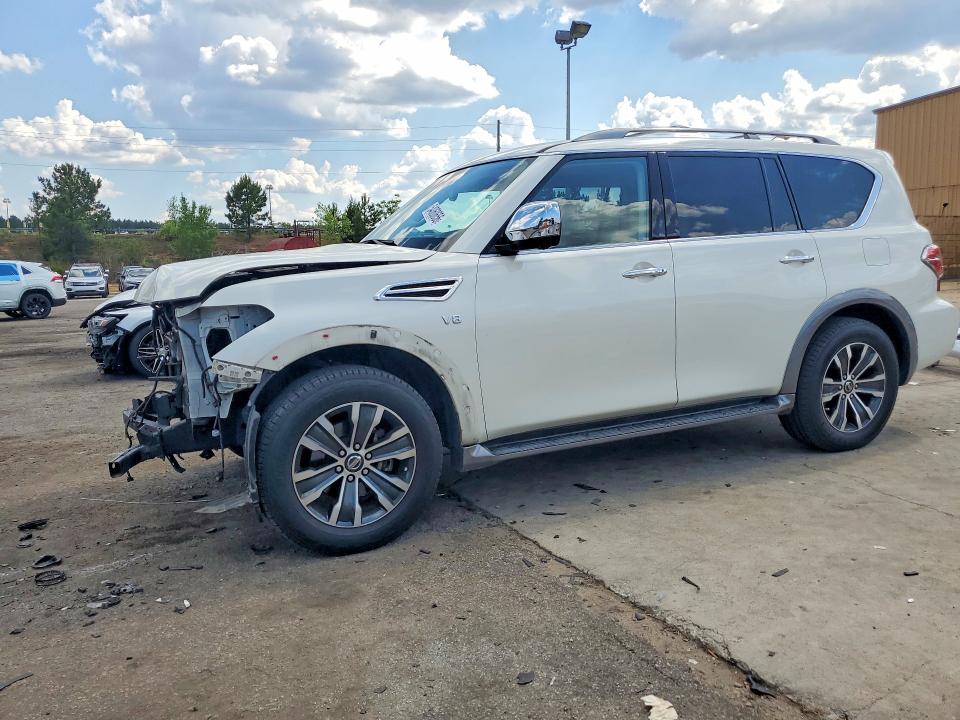 2018 Nissan Armada VIN JN8AY2NDXJ9056162 — COPART salvage auction photo