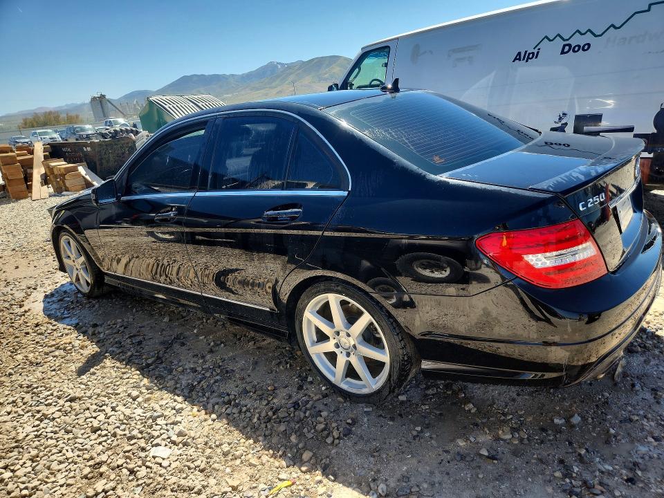 2013 Mercedes-benz C class VIN WDDGF4HB9DR263783 COPART salvage auction — MINOR DENT/SCRATCHES, Ut - Certificate Of Title, sold $550 on 2026-07-10 (photo 2)
