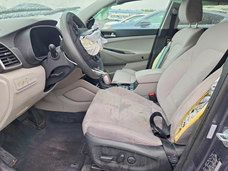 2019 Hyundai Tucson VIN KM8J3CA49KU014629 COPART salvage auction — FRONT END, Pa - Certificate Of Salvage, sold $825 on 2026-07-07 (photo 7)