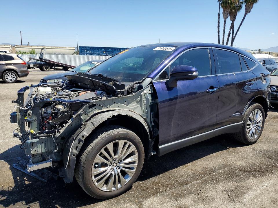 2023 Toyota Venza VIN JTEAAAAH5PJ145482 COPART salvage auction — FRONT END, Ca - Salvage Certificate, sold $8,100 on 2026-07-24 (photo 1)