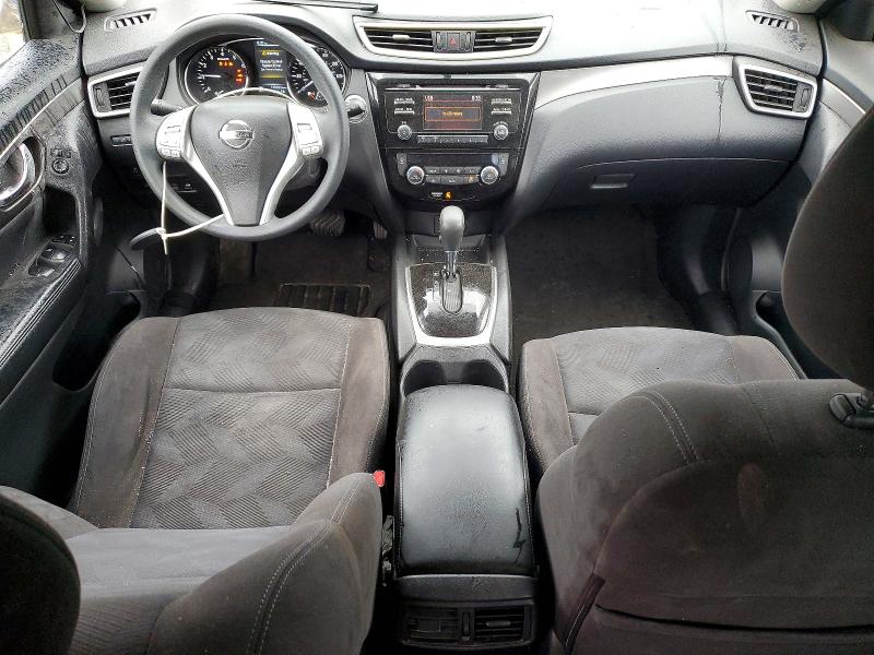 2015 Nissan Rogue VIN KNMAT2MV3FP541105 COPART salvage auction — FRONT END, Md - Cert Of Salvage > 75% Damage, sold $725 on 2026-07-27 (photo 8)