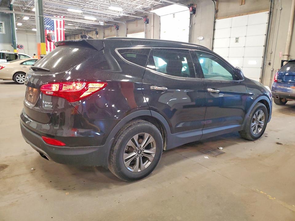 2016 Hyundai Santa fe VIN 5XYZUDLB0GG313957 COPART salvage auction — HAIL, Mn - Cert Of Title-Salvage, sold $4,850 on 2026-07-02 (photo 3)