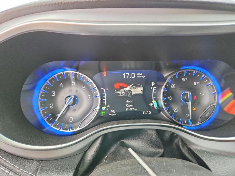 2018 Chrysler Pacifica VIN 2C4RC1GG4JR194420 COPART salvage auction — HAIL, Ks - Cert Of Title-Salvage, sold $3,150 on 2026-07-22 (photo 9)