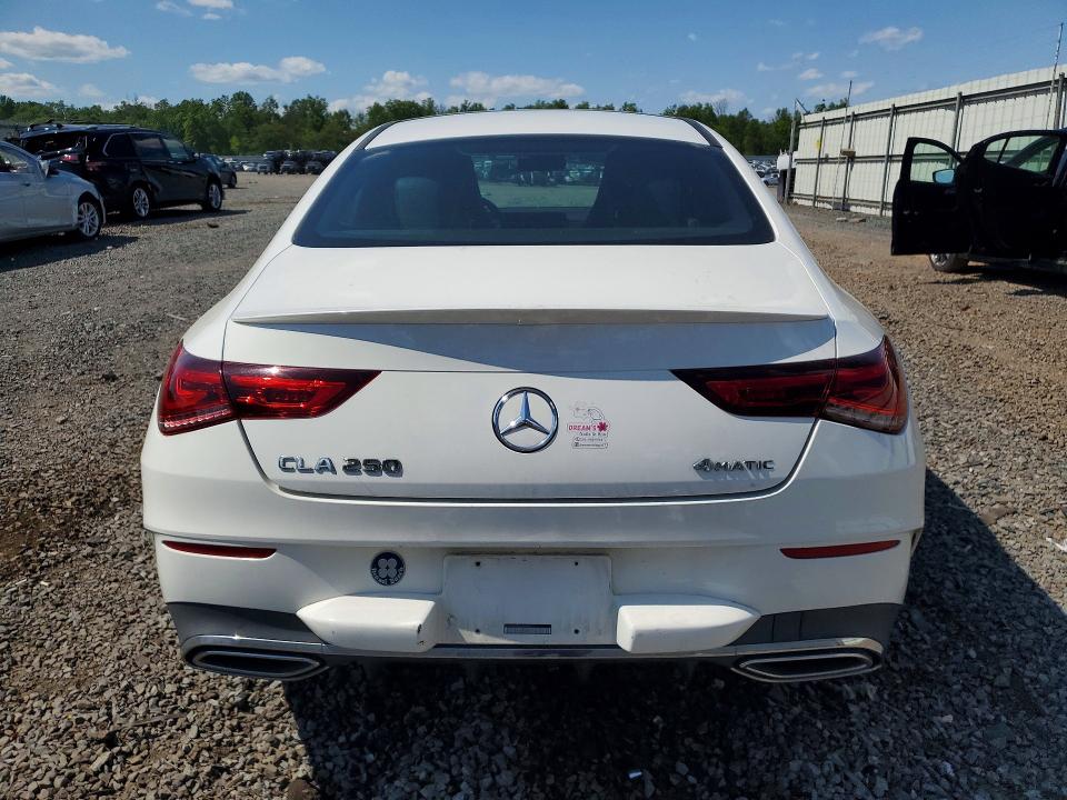 2020 Mercedes-benz Cla-klasse VIN W1K5J4HB5LN090517 COPART salvage auction — WATER/FLOOD, Nj - Cert Of Title-Salvage Flood, sold $7,600 on 2026-08-14 (photo 6)