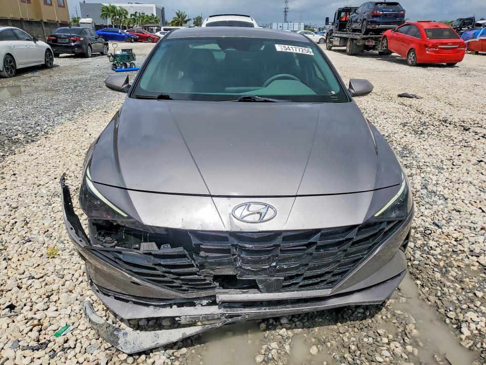 2023 Hyundai Elantra VIN KMHLS4AG8PU611628 COPART salvage auction — REAR END, Fl - Certificate Of Destruction, sold $2,400 on 2026-07-07 (photo 5)