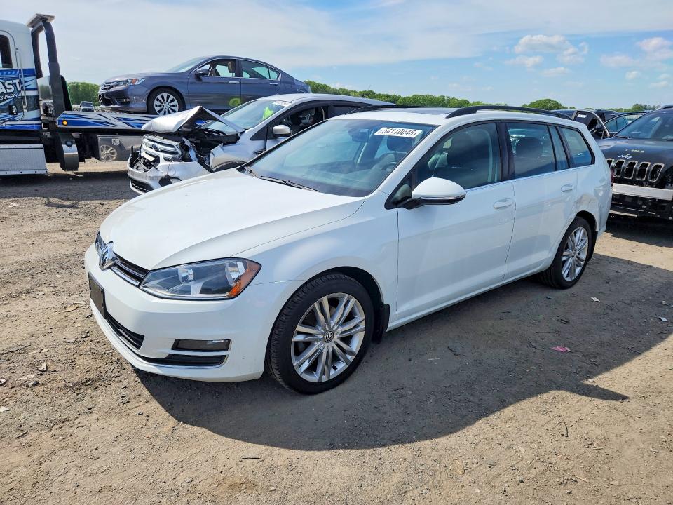 2015 Volkswagen Golf VIN 3VWCA7AU7FM519795 COPART salvage auction — MINOR DENT/SCRATCHES, Ma - Cert Of Title-Reconstrctd Coll, sold $7,600 on 2026-07-22 (photo 1)