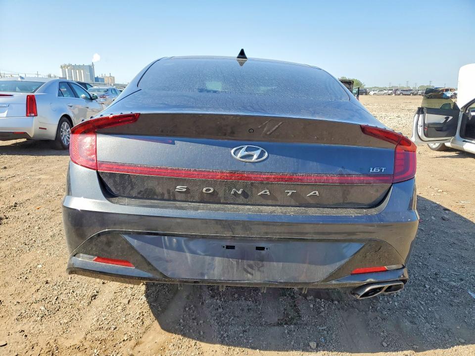 2021 Hyundai Sonata VIN 5NPEJ4J24MH118037 COPART salvage auction — FRONT END, Il - Salvage Certificate, sold $5,300 on 2026-07-31 (photo 6)