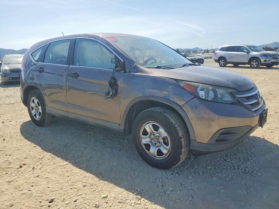 2014 Honda Cr-v VIN 2HKRM4H38EH662016 COPART salvage auction — ROLLOVER, Ca - Salvage Certificate, sold $1,350 on 2026-07-09 (photo 4)
