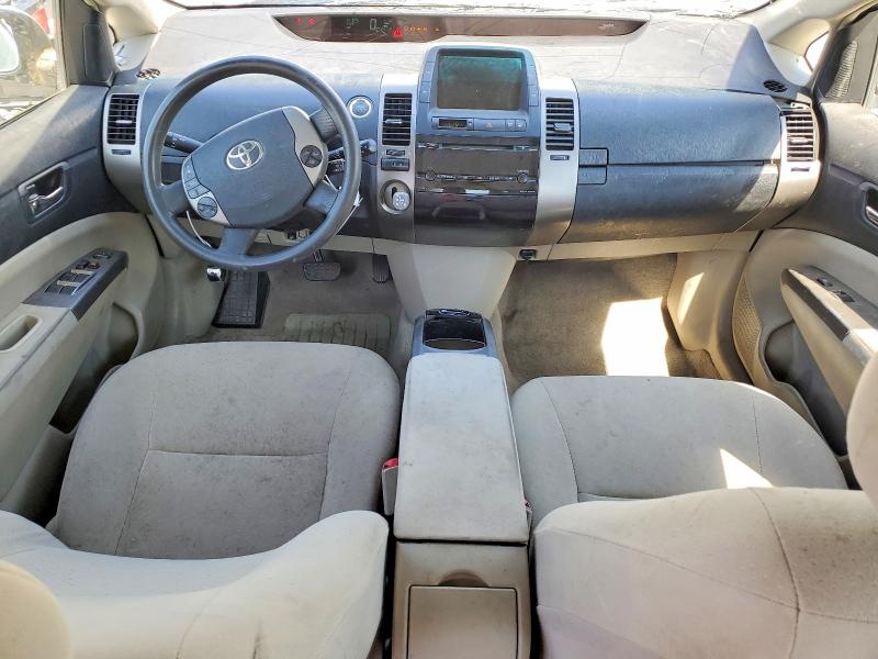2007 Toyota Prius VIN JTDKB20UX73273702 COPART salvage auction — FRONT END, Ca - Dis/Dlr/Exp Only Clean Title, sold $400 on 2026-07-09 (photo 8)