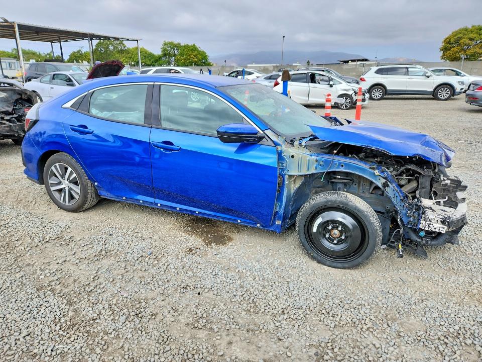 2020 Honda Civic VIN SHHFK7H33LU210642 COPART salvage auction — FRONT END, Ca - Salvage Certificate, sold $3,300 on 2026-07-17 (photo 4)