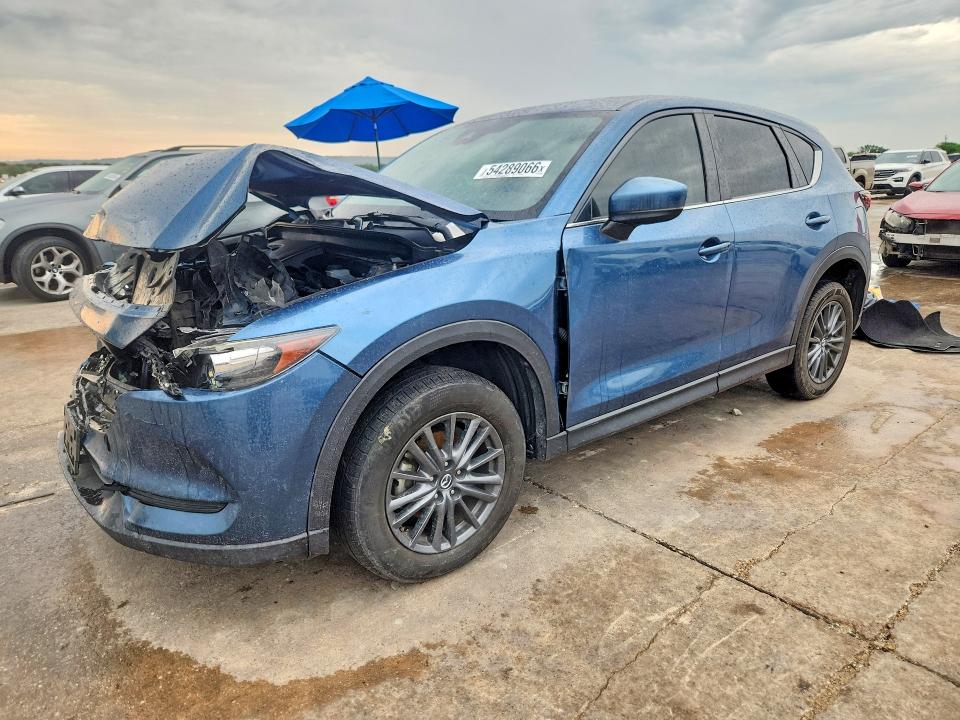 2020 Mazda Cx-5 VIN JM3KFACM1L0722326 COPART salvage auction — FRONT END, Tx - Salvage Vehicle Title, sold $2,050 on 2026-07-23 (photo 1)