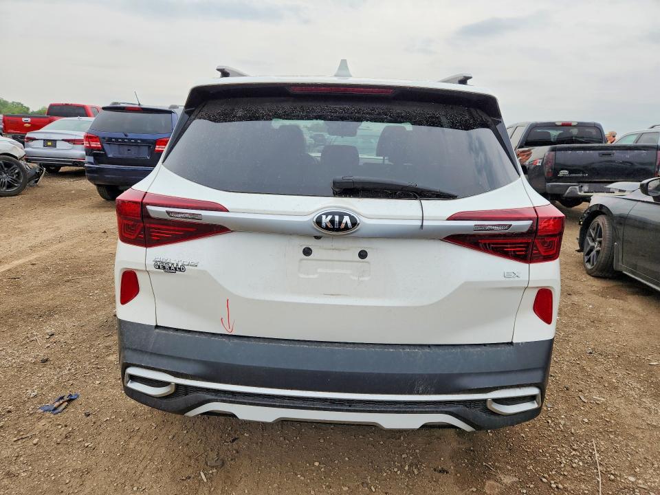 2021 Kia VIN KNDERCAA9M7072249 COPART salvage auction — FRONT END, Il - Salvage Certificate, sold $3,700 on 2026-07-09 (photo 6)