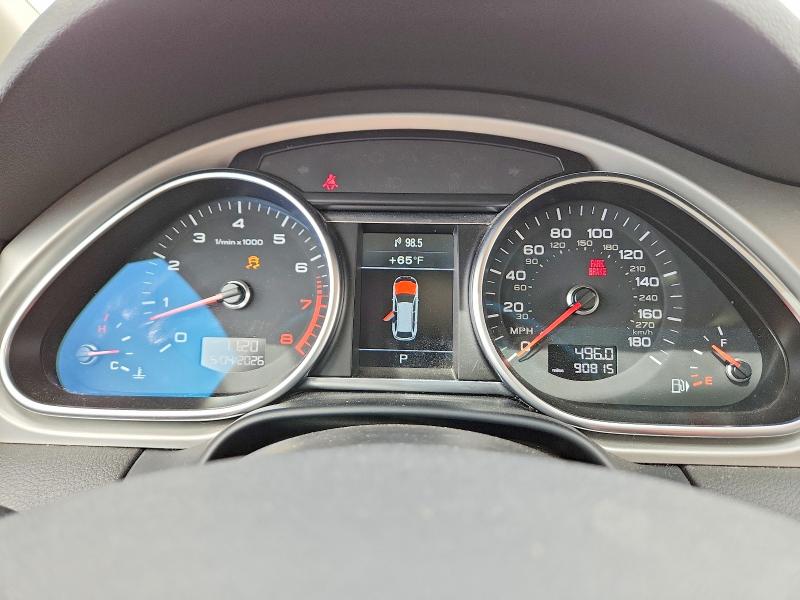 2015 Audi Q7 VIN WA1LGAFE5FD028048 COPART salvage auction — SIDE, Co - Public - Salvage Title, sold $3,450 on 2026-07-07 (photo 9)