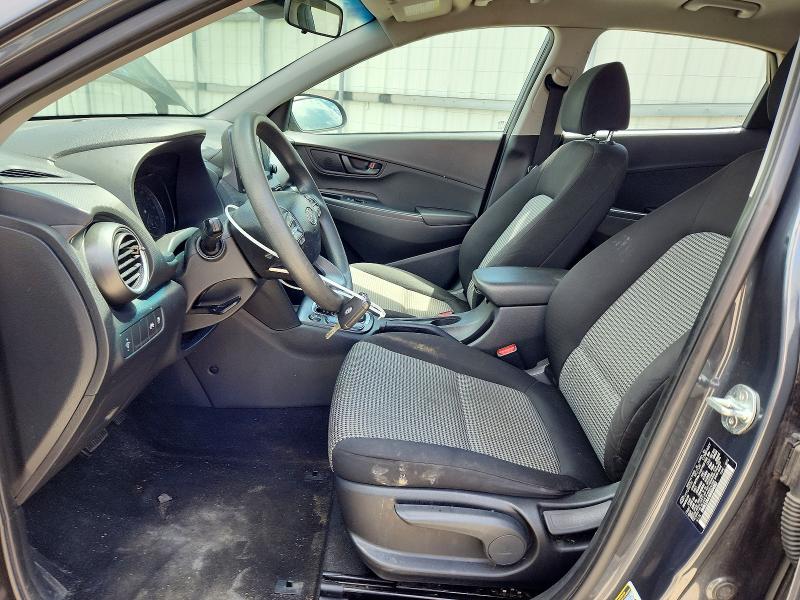 2021 Hyundai Kona VIN KM8K12AA3MU604063 COPART salvage auction — FRONT END, OH - PUBLIC REPO SALE - CLEAN, sold $125 on 2026-07-28 (photo 7)