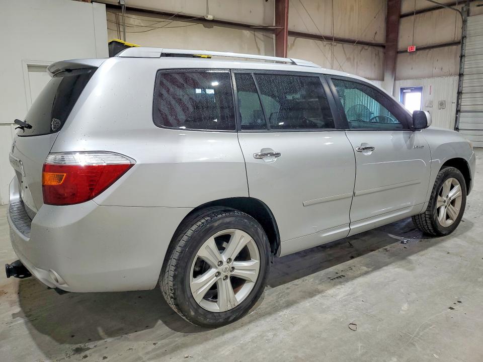 2010 Toyota Highlander VIN 5TDYK3EHXAS022647 COPART salvage auction — HAIL, Ok - Certificate Of Title, sold $3,600 on 2026-07-08 (photo 3)