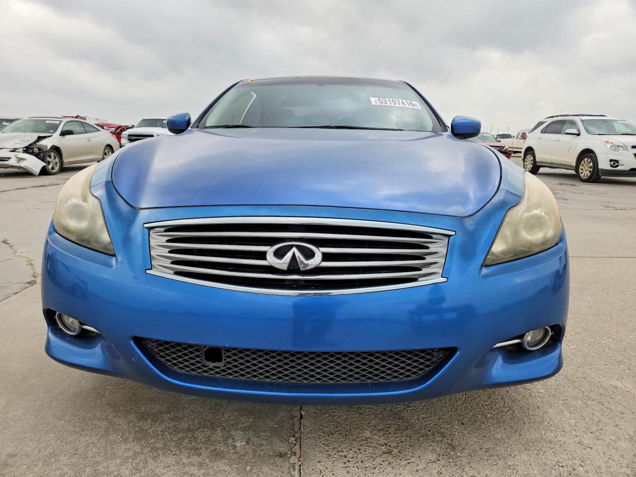 2012 Infiniti G37 VIN JN1CV6FE5CM201283 COPART salvage auction — Side, TX - SALVAGE VEHICLE TITLE, sold $2,150 on 2026-07-09 (photo 5)