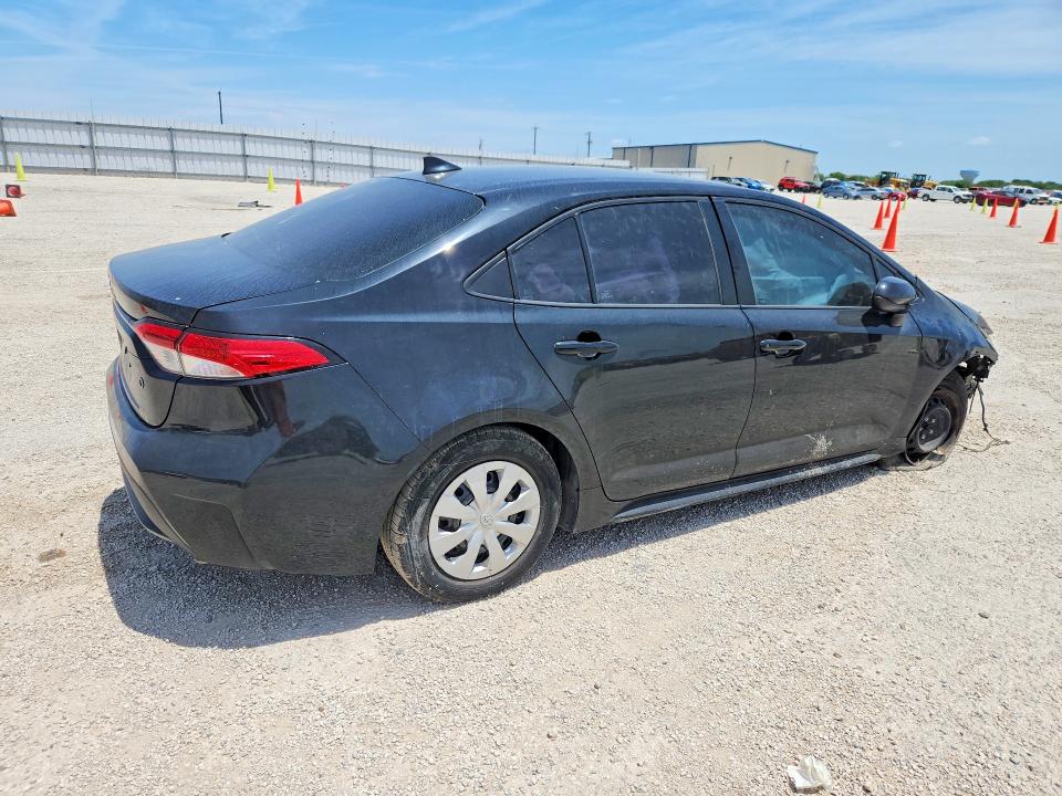 2021 Toyota Corolla VIN 5YFDPMAE5MP202858 COPART salvage auction — FRONT END, Tx - Salvage Vehicle Title, sold $1,200 on 2026-07-30 (photo 3)