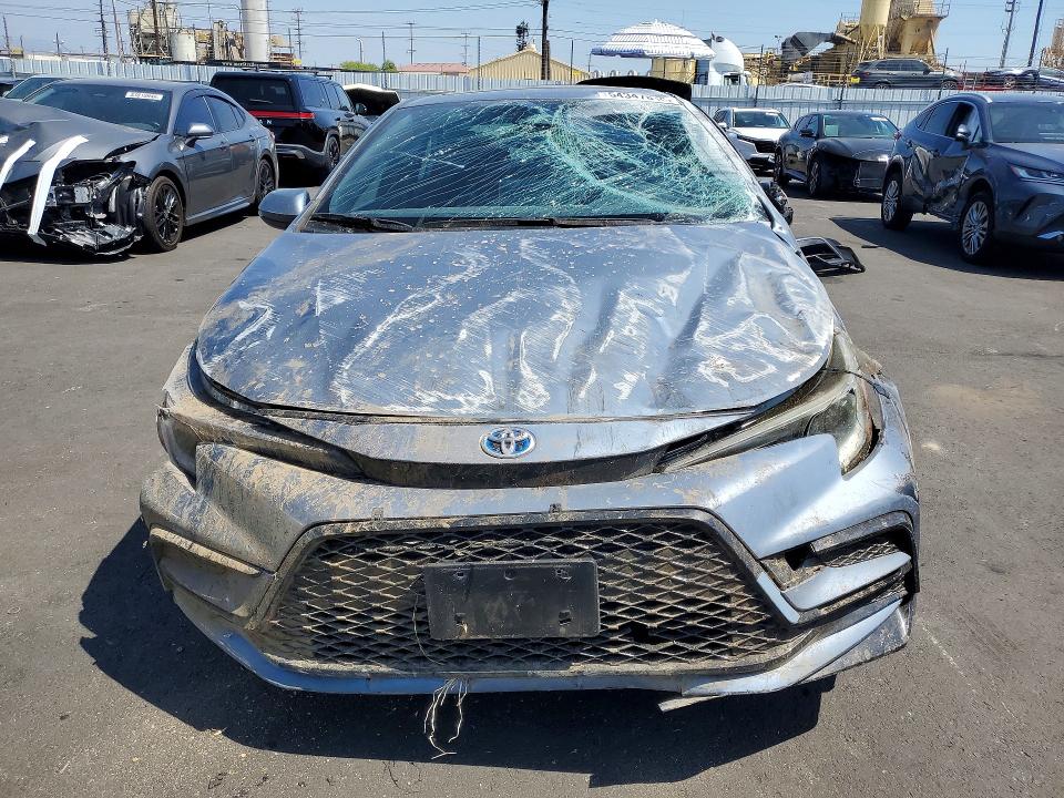 2025 Toyota Corolla VIN JTDBCMFE8S3090364 COPART salvage auction — ROLLOVER, Ca - Salvage Certificate, sold $4,200 on 2026-07-08 (photo 5)