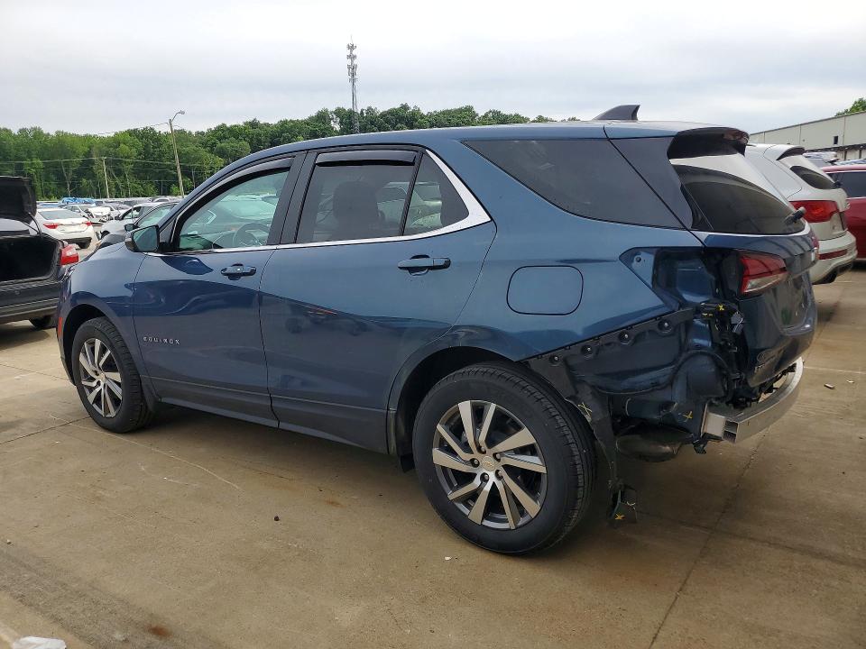 2024 Chevrolet Equinox VIN 3GNAXUEG2RL107099 COPART salvage auction — REAR END, In - Cert Of Title-Salvage Title, sold $9,800 on 2026-07-30 (photo 2)