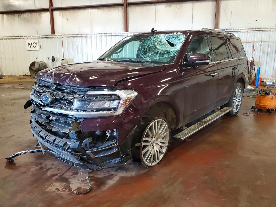 2024 Ford Expedition VIN 1FMJU2A81REA16048 COPART salvage auction — FRONT END, Mi - Cert Of Title-Salvage Vehicle, sold $12,600 on 2026-07-31 (photo 1)