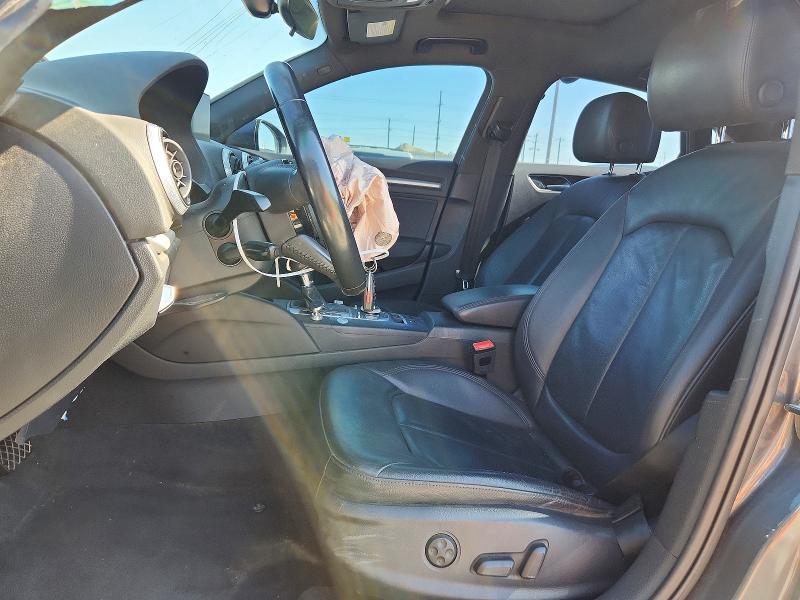 2017 Audi A3 VIN WAUAUGFF1H1041978 COPART salvage auction — FRONT END, Tx - Salvage Vehicle Title, sold $675 on 2026-07-02 (photo 7)