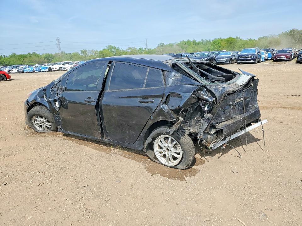 2016 Toyota Prius VIN JTDKBRFU8G3007451 COPART salvage auction — REAR END, Il - Salvage Certificate, sold $750 on 2026-07-08 (photo 2)