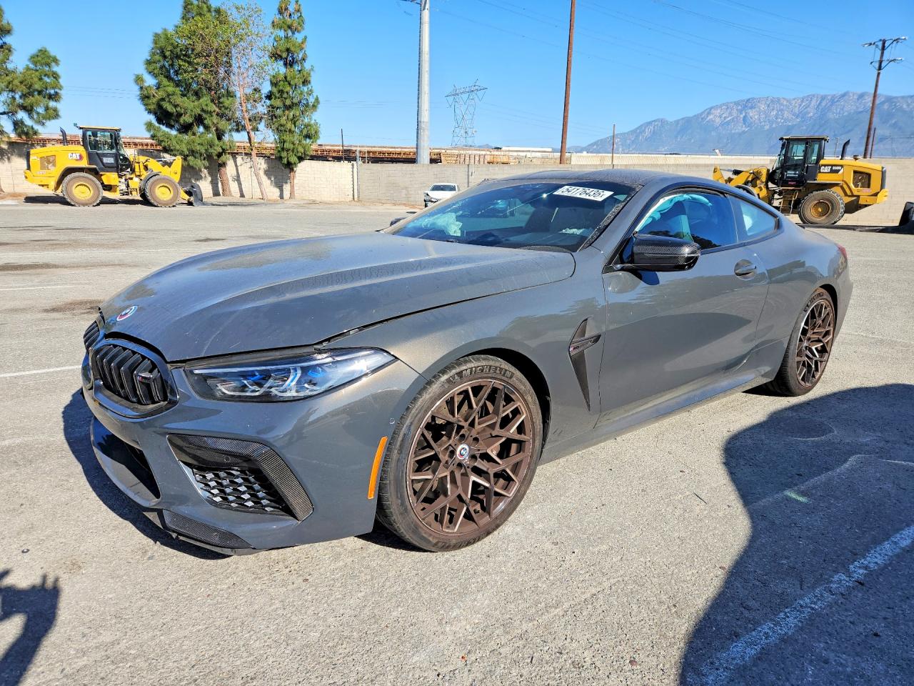 2023 BMW M8 VIN WBSAE0C00PCK59154 — COPART salvage auction photo