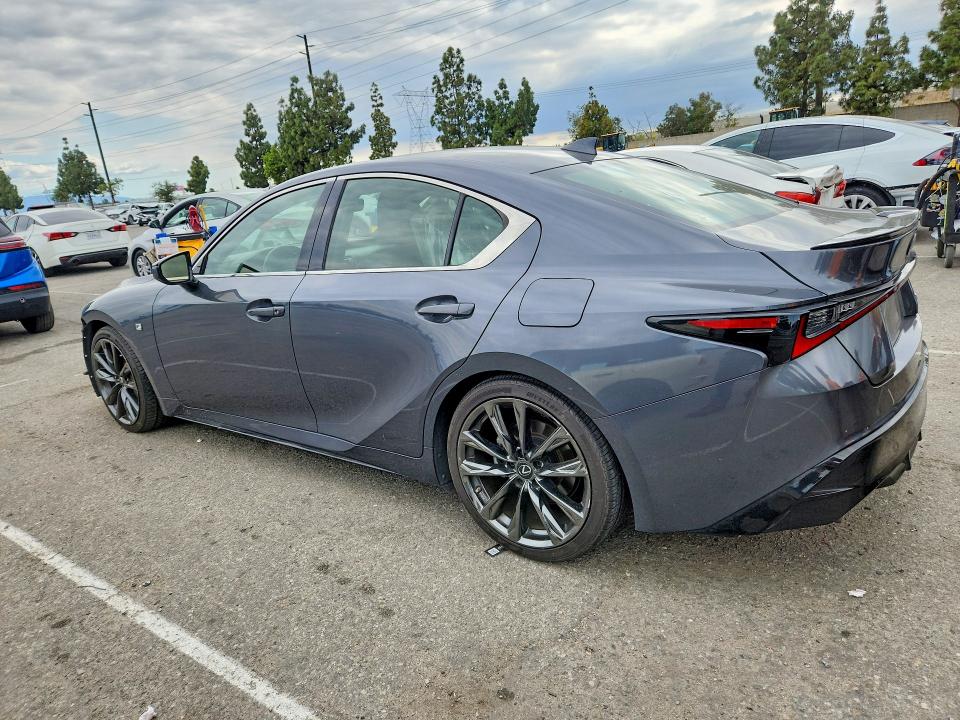 2022 Lexus Is 350 VIN JTHGZ1B28N5049299 COPART salvage auction — FRONT END, Ca - Salvage Certificate, sold $14,200 on 2026-07-03 (photo 2)