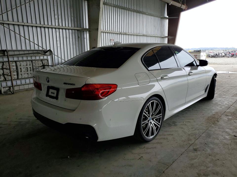 2018 BMW M5 VIN WBAJB9C59JB286847 COPART salvage auction — FRONT END, Ca - Salvage Certificate, sold $8,500 on 2026-07-09 (photo 3)