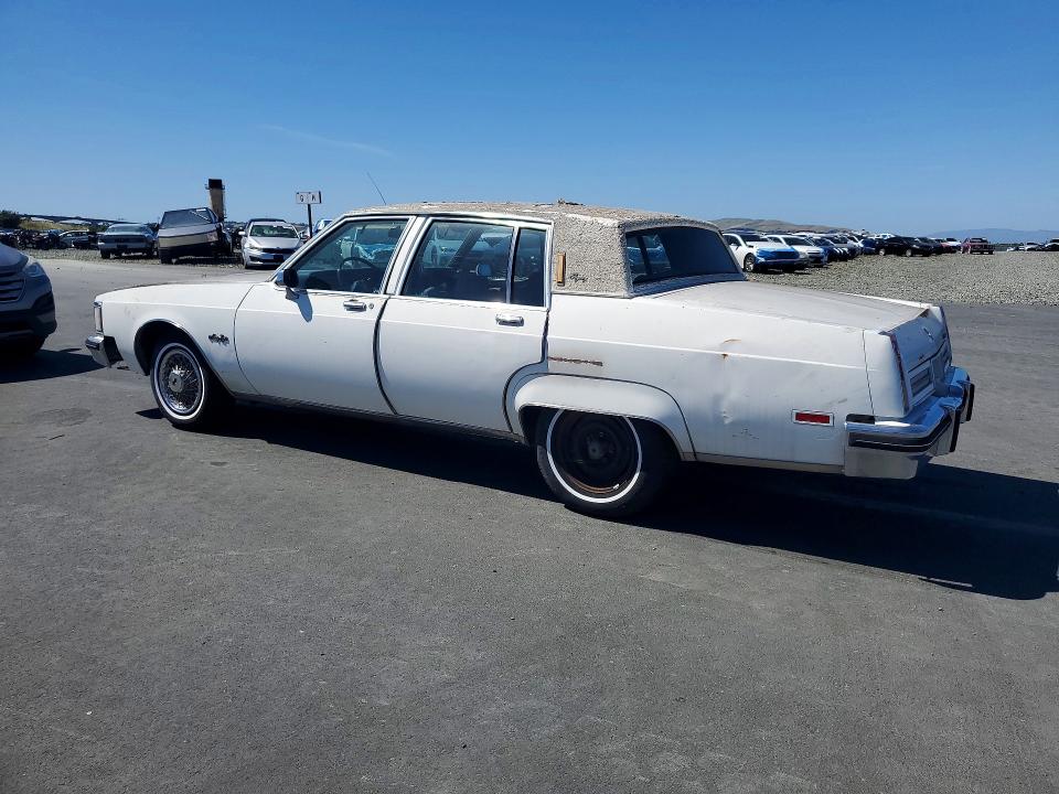 1981 Oldsmobile 98 VIN 1G3AX69Y5BM254990 COPART salvage auction — MINOR DENT/SCRATCHES, Ca - Dis/Dlr/Exp App For Dup Clean, sold $300 on 2026-07-08 (photo 2)