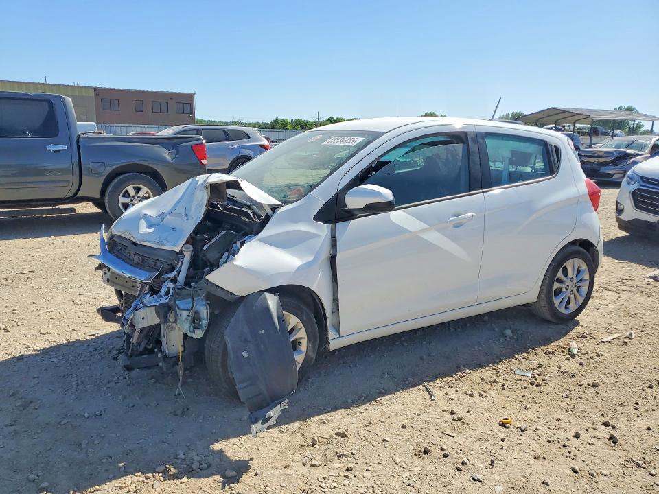 2020 Chevrolet VIN KL8CD6SA3LC431034 COPART salvage auction — FRONT END, Mo - Salvage Certificate Of Title, sold $500 on 2026-07-30 (photo 1)