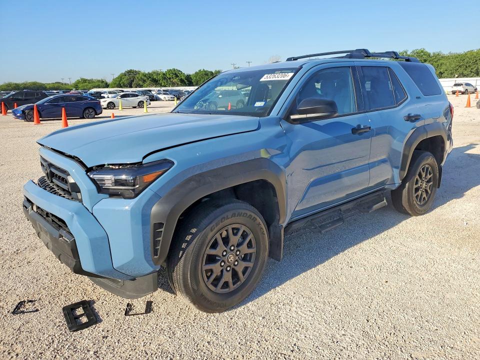 2025 Toyota 4runner VIN JTEVA5AR4S5009105 — COPART salvage auction photo