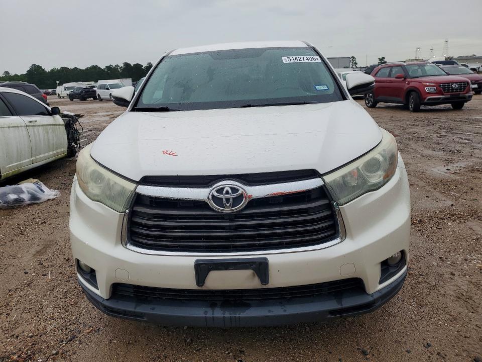 2016 Toyota VIN 5TDZKRFH9GS122558 COPART salvage auction — REAR END, Tx - Salvage Vehicle Title, sold $5,400 on 2026-07-21 (photo 5)