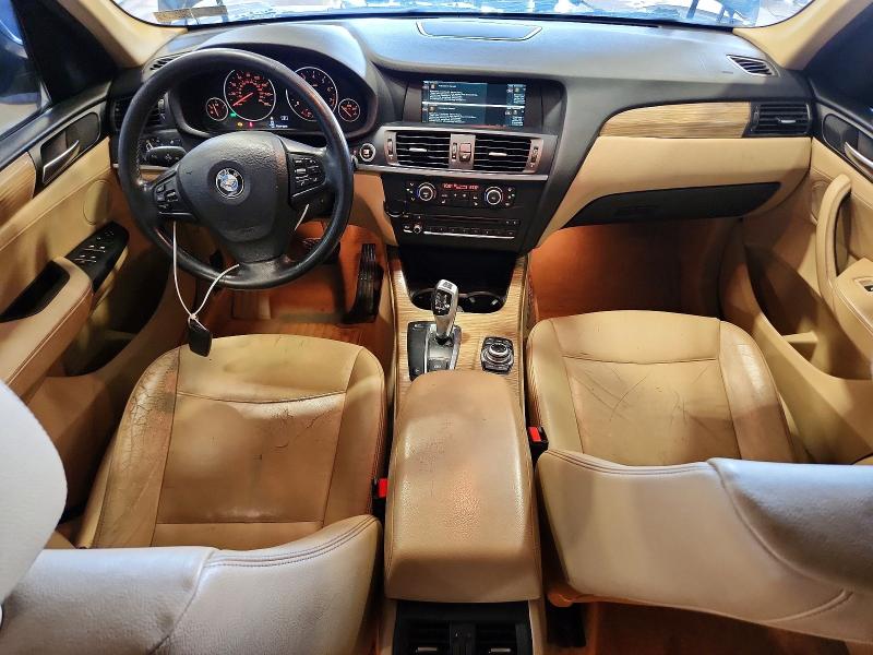 2011 BMW X3 VIN 5UXWX5C50BL712888 COPART salvage auction — FRONT END, Pa - Certificate Of Salvage, sold $400 on 2026-07-07 (photo 8)