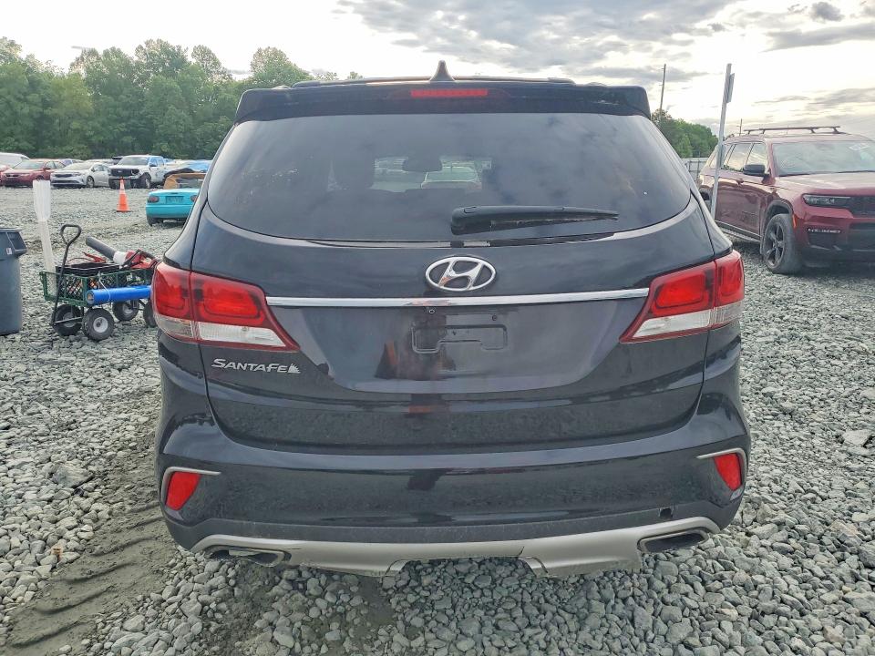 2017 Hyundai Santa fe VIN KM8SN4HFXHU169128 COPART salvage auction — NORMAL WEAR, Nc - Dealer Only Clean Title, sold $4,900 on 2026-07-21 (photo 6)