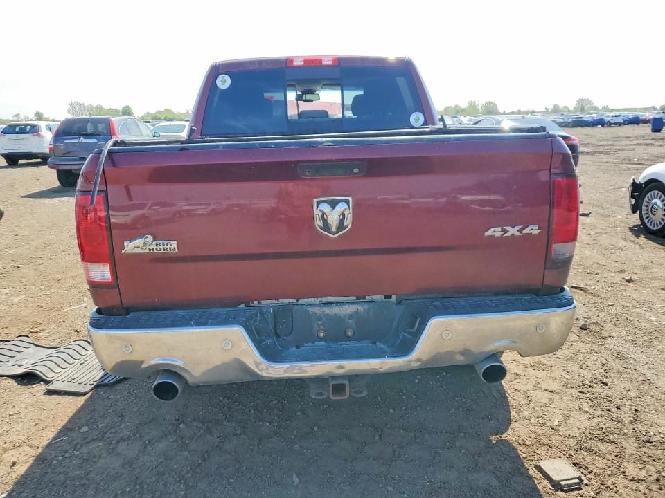 2017 Ram VIN 3C6RR7LT5HG530202 COPART salvage auction — FRONT END, Il - Salvage Certificate, sold $1,950 on 2026-07-09 (photo 6)