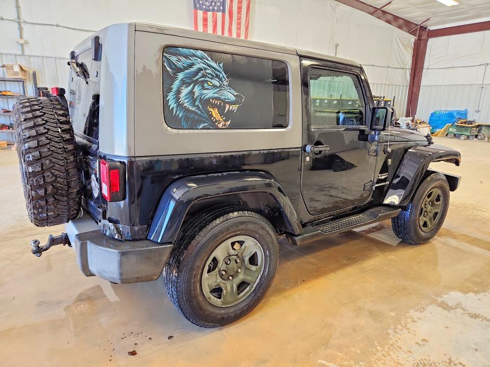 2010 Jeep Wrangler / VIN 1J4AA5D19AL158512 COPART salvage auction — MINOR DENT/SCRATCHES, Tx - Certificate Of Title, sold $3,200 on 2026-07-07 (photo 3)