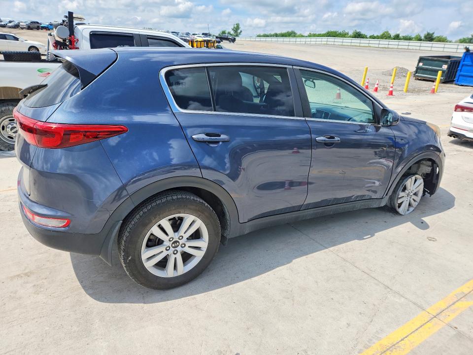 2018 Kia Sportage VIN KNDPM3AC3J7374172 COPART salvage auction — FRONT END, Ky - Cert Of Title-Salvage, sold $2,400 on 2026-07-09 (photo 3)