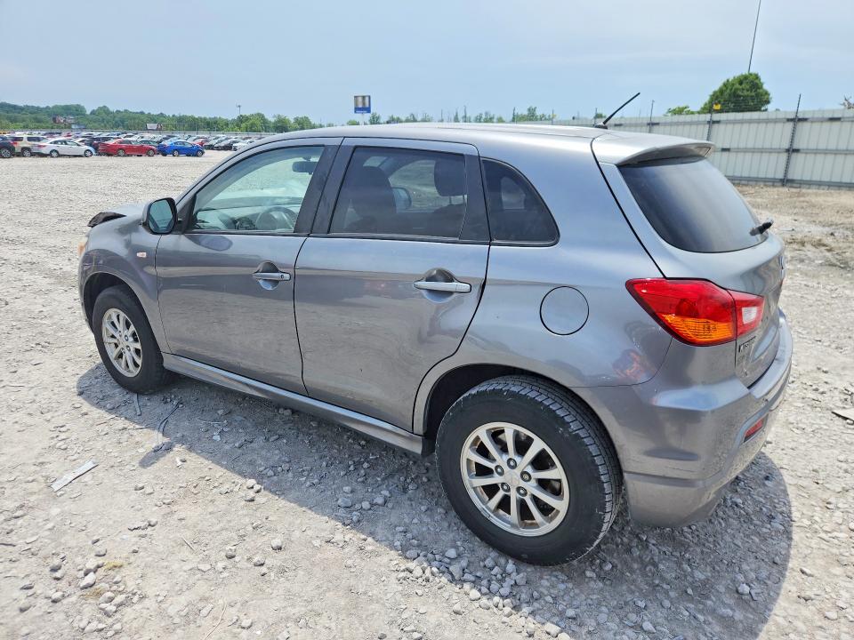 2012 Mitsubishi Outlander VIN JA4AP3AU9CZ001855 COPART salvage auction — FRONT END, IL - SALVAGE CERTIFICATE, sold $875 on 2026-07-06 (photo 2)