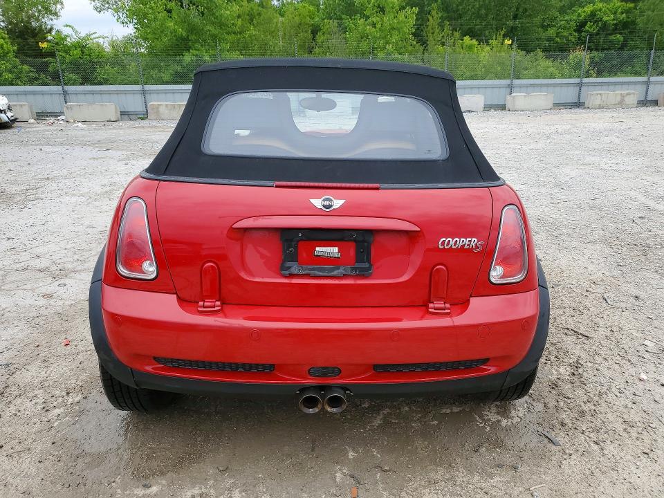 2006 Mini Cooper VIN WMWRH33576TL93010 COPART salvage auction — FRONT END, Ky - Bill Of Sale/Part Only/No Titl, sold $675 on 2026-07-02 (photo 6)