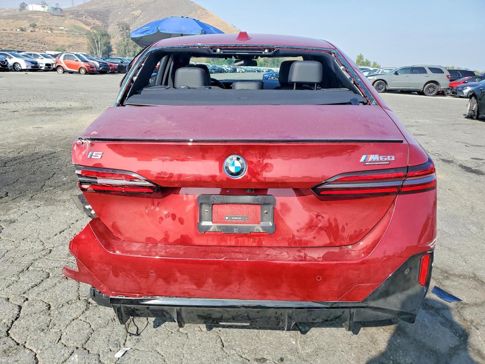 2025 BMW I5 VIN WBY43FK05SCT20391 COPART salvage auction — REAR END, CA - SALVAGE CERTIFICATE, sold $18,000 on 2026-07-20 (photo 6)