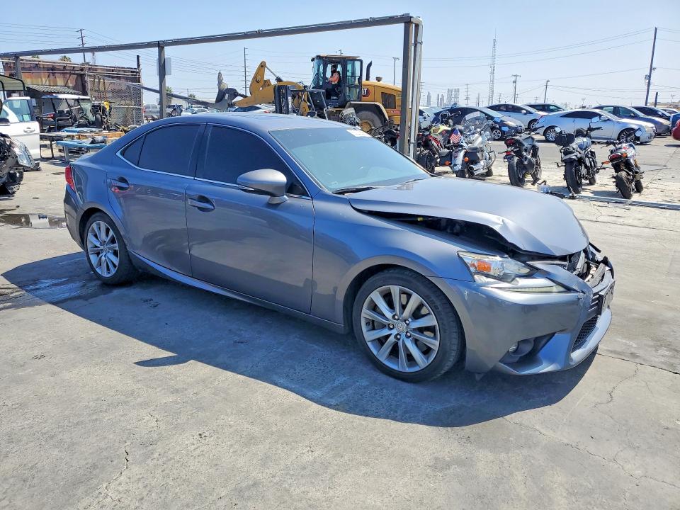 2016 Lexus Is VIN JTHBA1D24G5007388 COPART salvage auction — FRONT END, Ca - Salvage Certificate, sold $3,800 on 2026-07-06 (photo 4)