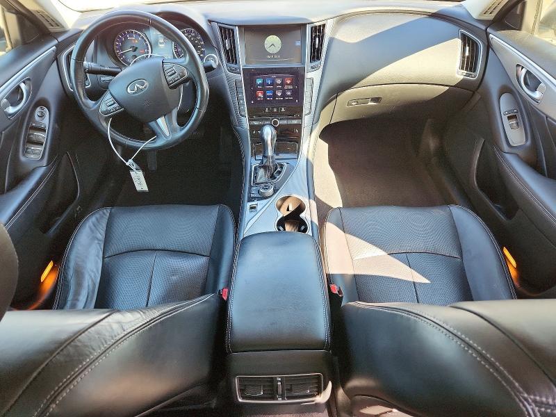 2014 Infiniti Q50 VIN JN1BV7AP0EM675252 COPART salvage auction — FRONT END, Md - Cert Of Salvage > 75% Damage, sold $3,500 on 2026-07-02 (photo 8)