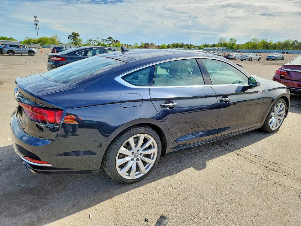 2018 Audi A5 VIN WAUBNCF51JA062000 COPART salvage auction — FRONT END, Ny - Mv-907A Salvage Certificate, sold $8,100 on 2026-07-06 (photo 3)