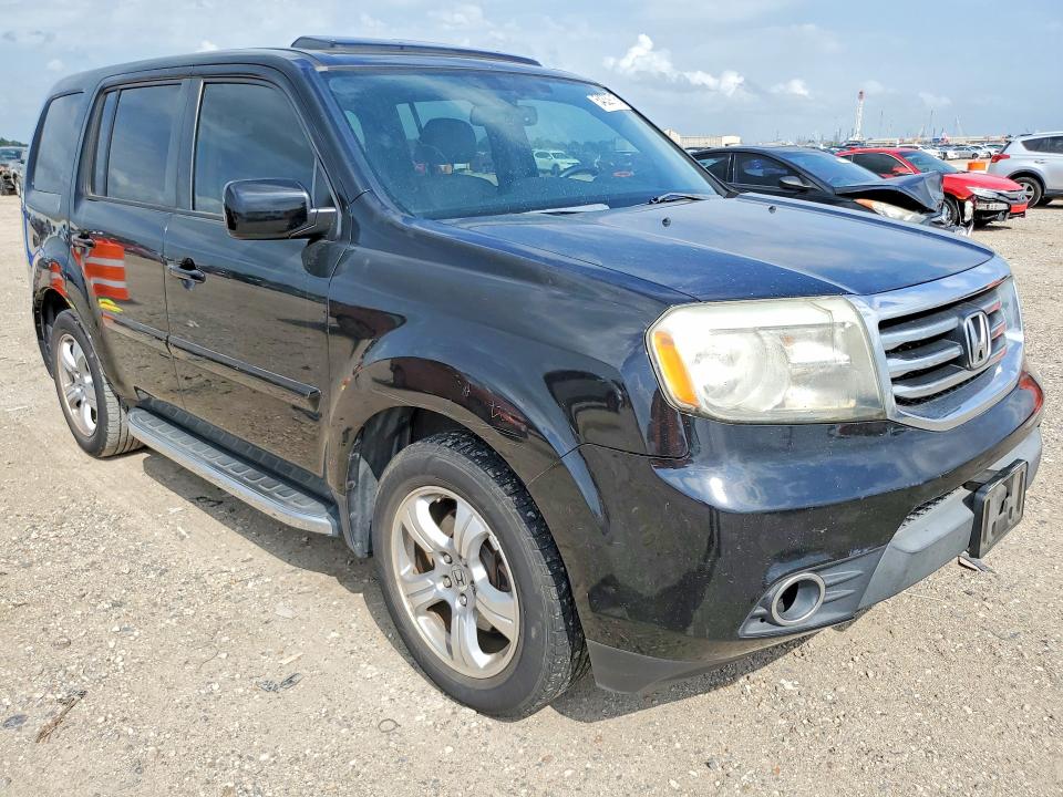 2015 Honda Pilot VIN 5FNYF3H5XFB001427 COPART salvage auction — MECHANICAL, Tx - Certificate Of Title, sold $2,400 on 2026-07-09 (photo 4)