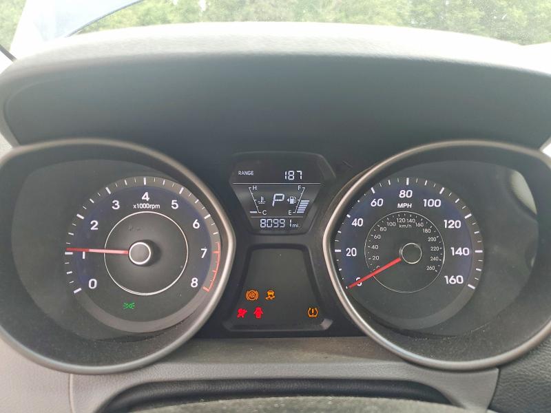 2016 Hyundai Elantra VIN 5NPDH4AE5GH764872 COPART salvage auction — FRONT END, Ma - Cert Of Title-Reconstrctd Coll, sold $1,100 on 2026-07-02 (photo 9)